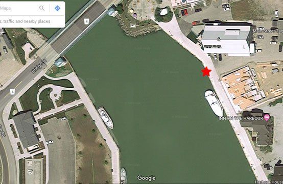 Legends Of Lake Erie Boarding Dock South East King George VI Lift Bridge Harbourfront